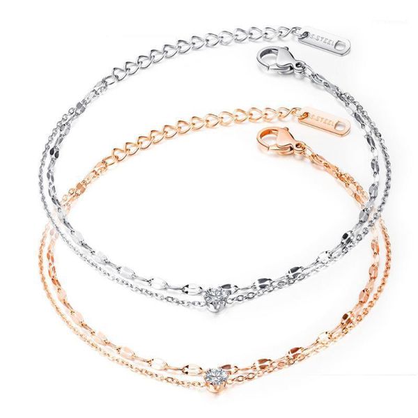 women's bracelet 316l stainless steel jewelry inlay aglare zircon high polish rose gold bracelet fine gift for women1, Black
women's bracelet 316l stainless steel jewelry inlay aglare zircon high polish rose gold bracelet fine gift for women1, Black
