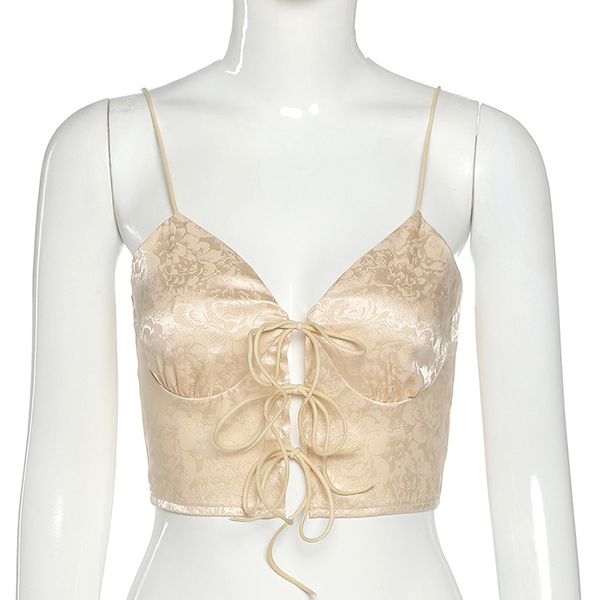 jacquard lace up bralette camis crop women sleeveless summer baless cropped feminino streetwearhigh quality, White
jacquard lace up bralette camis crop women sleeveless summer baless cropped feminino streetwearhigh quality, White