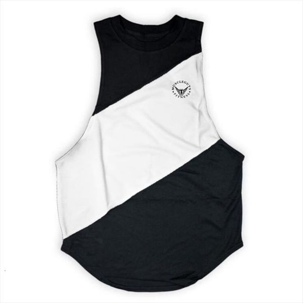 muscleguys clothing gyms tank for men low cut armholes vest mens bodybuilding and fitness stringer jersey, White;black
muscleguys clothing gyms tank for men low cut armholes vest mens bodybuilding and fitness stringer jersey, White;black