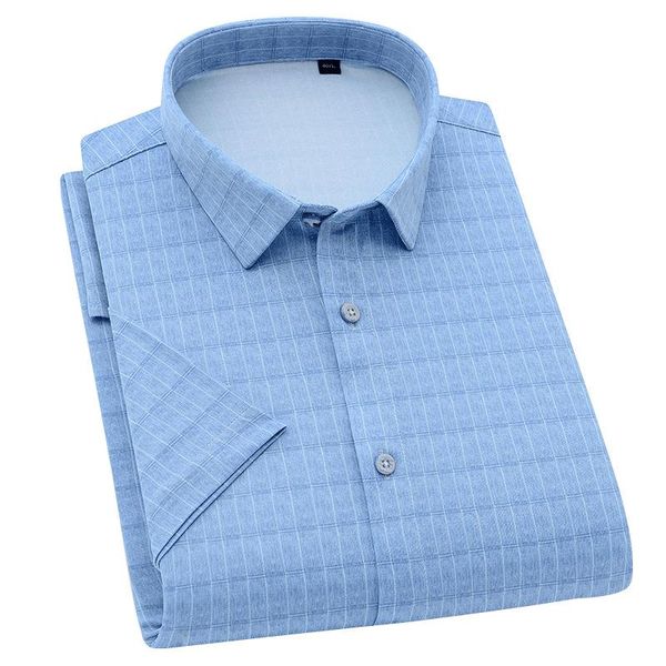 solid color plaid dress men shirt short sleeve multi-color slim fit business casual thin korean striped streetwear men's shirts, White;black
solid color plaid dress men shirt short sleeve multi-color slim fit business casual thin korean striped streetwear men's shirts, White;black