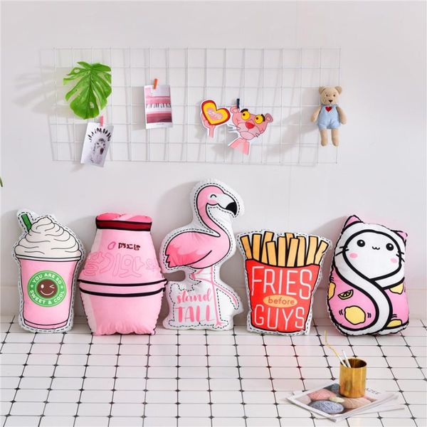 cushion/decorative pillow warm pink flannel cushion flamingo cat shaped cushions bottle ice cream french fries home decor cartoon seat
cushion/decorative pillow warm pink flannel cushion flamingo cat shaped cushions bottle ice cream french fries home decor cartoon seat