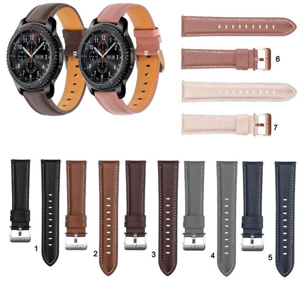 watch bands 20mm 22mm fashion leather band strap for samsung gear s3 frontier classic replacement wrist elegant bracele, Black;brown
watch bands 20mm 22mm fashion leather band strap for samsung gear s3 frontier classic replacement wrist elegant bracele, Black;brown
