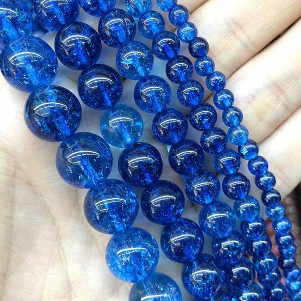 other wholesale natural stone blue crackle crystal quartz round loose beads 4 6 8 10 mm pick size diy bracelet for jewelry making 
other wholesale natural stone blue crackle crystal quartz round loose beads 4 6 8 10 mm pick size diy bracelet for jewelry making