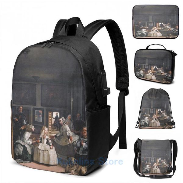 backpack funny graphic print diego velazquez las meninas 1656 masterpiece usb charge men school bags women bag travel laptop
backpack funny graphic print diego velazquez las meninas 1656 masterpiece usb charge men school bags women bag travel laptop