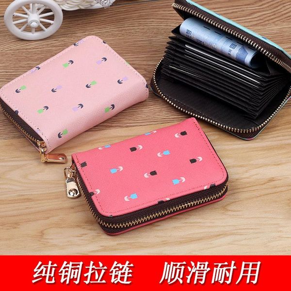 wallets 2021 accordion multi card korean zipper bag female bank certificate cover women's wallet, Red;black
wallets 2021 accordion multi card korean zipper bag female bank certificate cover women's wallet, Red;black