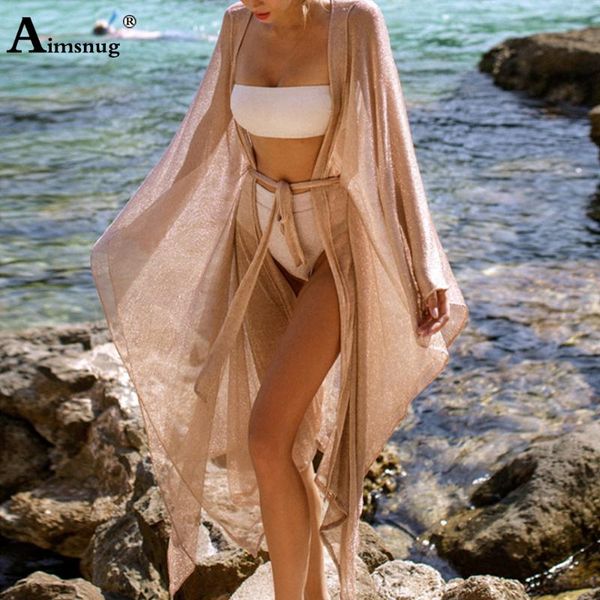 women's swimwear women cover up swimsuits summer mid-calf beach dresses loose half sleeve transparent cover-up dress femme clothing, White;black
women's swimwear women cover up swimsuits summer mid-calf beach dresses loose half sleeve transparent cover-up dress femme clothing, White;black