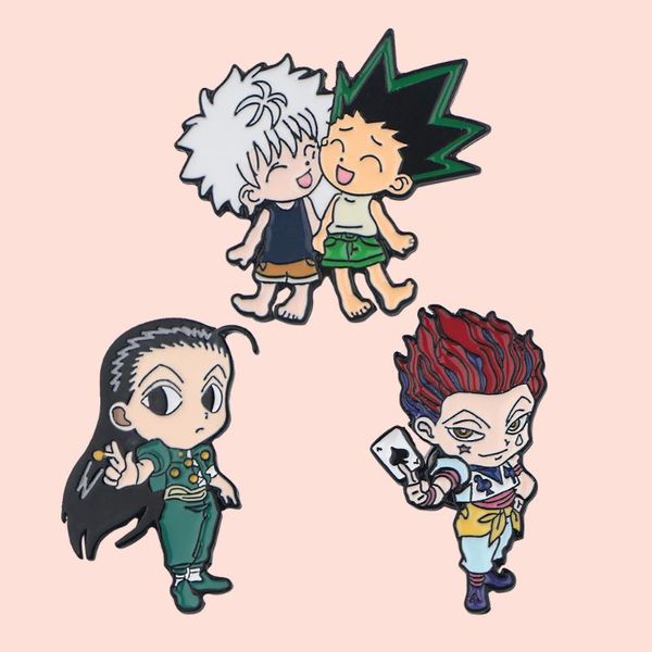 pins, brooches zf2688 anime boy full-time enamel pins and cartoon creative metal denim hat badge for friends kids, Gray
pins, brooches zf2688 anime boy full-time enamel pins and cartoon creative metal denim hat badge for friends kids, Gray