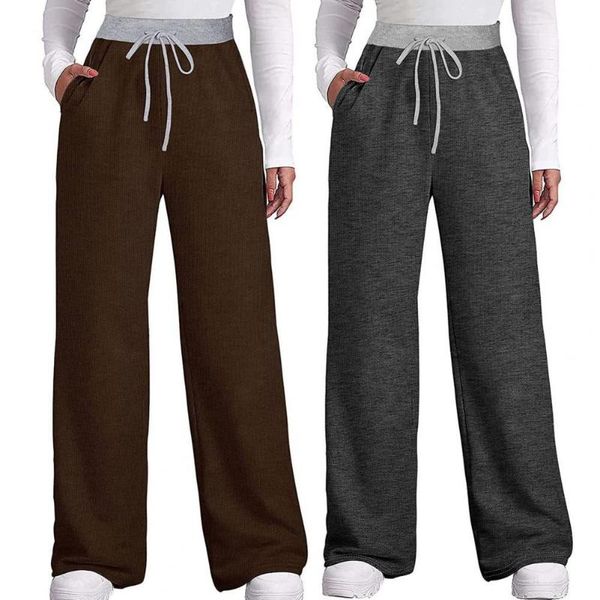 women's pants & capris women solid color elastic waist drawstring loose autumn sweatpants for jogging, Black;white
women's pants & capris women solid color elastic waist drawstring loose autumn sweatpants for jogging, Black;white