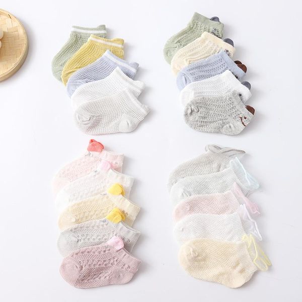 socks 5pairs/lot baby summer spring thin mesh cotton kids lovely girls lace hollow out colorful children, Pink;yellow
socks 5pairs/lot baby summer spring thin mesh cotton kids lovely girls lace hollow out colorful children, Pink;yellow