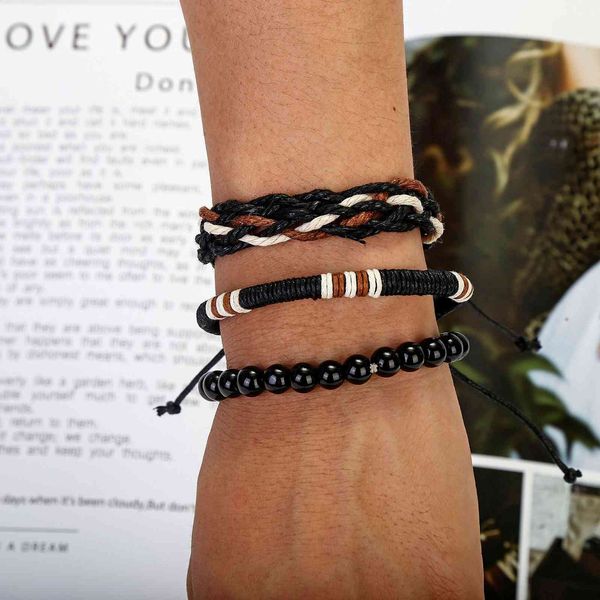 design bracelet fashion men's lovers accessories leather rope woven multilayer women's, Golden;silver
design bracelet fashion men's lovers accessories leather rope woven multilayer women's, Golden;silver