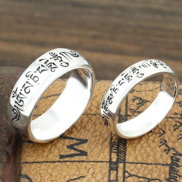 cluster rings retro thai silver six word truth transfer ring old man 925 sterling pendant factory direct selling spot wholesa, Golden;silver
cluster rings retro thai silver six word truth transfer ring old man 925 sterling pendant factory direct selling spot wholesa, Golden;silver