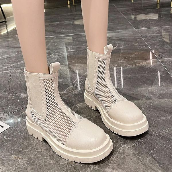 boots summer thin women's net yarn breathable sandals with thick soles increased, Black
boots summer thin women's net yarn breathable sandals with thick soles increased, Black