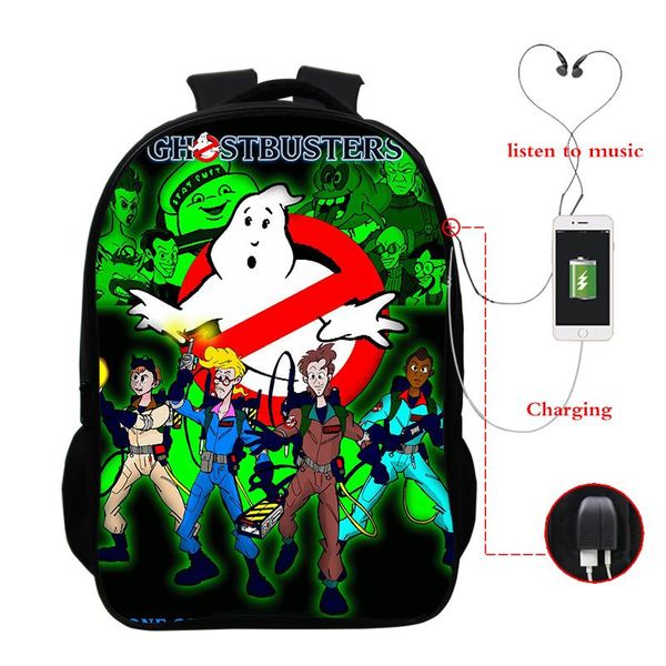 backpack 16inch usb kids ghostbusters school bags for teenage girls lapmen kawaii back pack rugzak jongens bookbag
backpack 16inch usb kids ghostbusters school bags for teenage girls lapmen kawaii back pack rugzak jongens bookbag