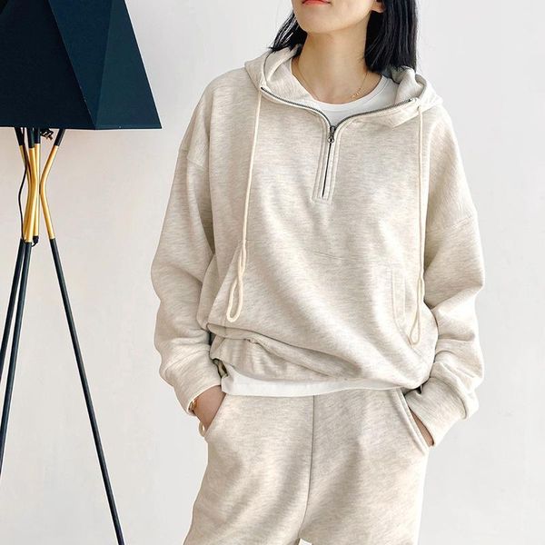 women's two piece pants 2021 autumn women cotton tracksuit pieces sets zipper hooded pullover hoodies high waist sport solid casual sui, White
women's two piece pants 2021 autumn women cotton tracksuit pieces sets zipper hooded pullover hoodies high waist sport solid casual sui, White