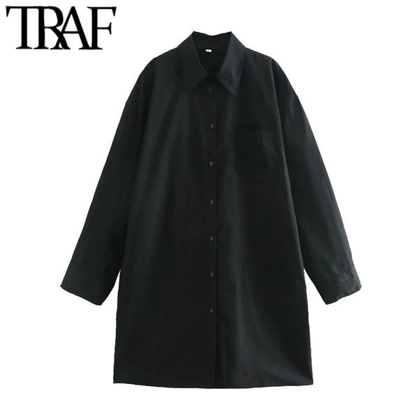 traf women fashion with pockets oversized blouses vintage long sleeve button-up female shirts blusas chic 210730, White
traf women fashion with pockets oversized blouses vintage long sleeve button-up female shirts blusas chic 210730, White