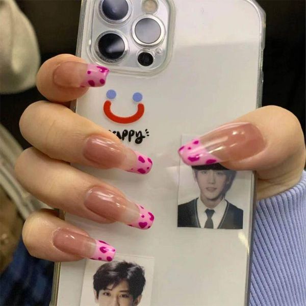 false nails fake press on long rose red cow pattern stick finished nail stickers 24 acrylic with glue wd, Red;gold
false nails fake press on long rose red cow pattern stick finished nail stickers 24 acrylic with glue wd, Red;gold