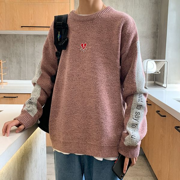 men's sweaters spring contrast color korean round neck pullover student bottoming shirt lovers 26 oqg1, White;black
men's sweaters spring contrast color korean round neck pullover student bottoming shirt lovers 26 oqg1, White;black