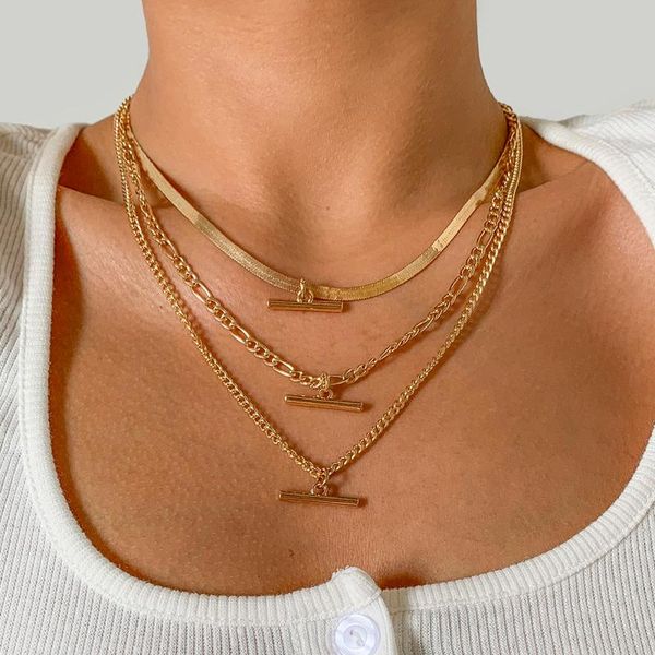 chains ingemark classic snake chain necklace for men women colar vintage geometric pendant choker necklaces charm halloween jewelry, Silver
chains ingemark classic snake chain necklace for men women colar vintage geometric pendant choker necklaces charm halloween jewelry, Silver