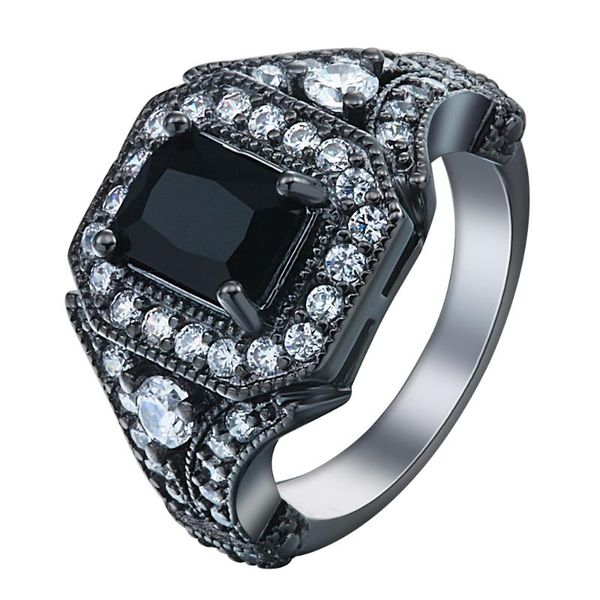 wedding rings charm black gun for women jewelry fashion princess ring clear round cz finger vintage engagement gift drop, Slivery;golden
wedding rings charm black gun for women jewelry fashion princess ring clear round cz finger vintage engagement gift drop, Slivery;golden