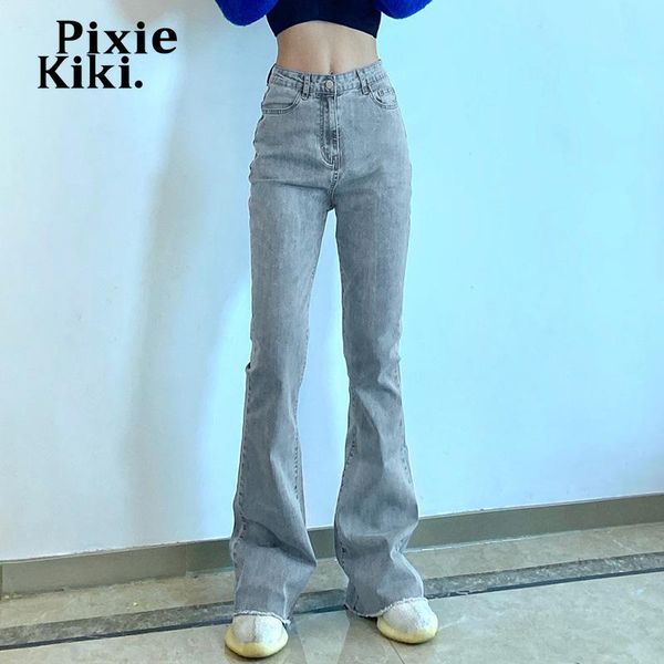 pixiekiki y2k loose flare leg pants trendy baggy jeans woman high waist wide trousers streetwear spring 2021 p67-di42 women's, Blue
pixiekiki y2k loose flare leg pants trendy baggy jeans woman high waist wide trousers streetwear spring 2021 p67-di42 women's, Blue