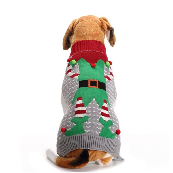 dog apparel pet christmas clothes winter costume clown gray sweater for small large dogs puppy clothing sweaters
dog apparel pet christmas clothes winter costume clown gray sweater for small large dogs puppy clothing sweaters