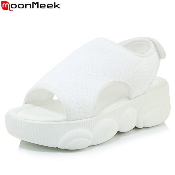 dress shoes moonmeek large size 34-46 summer sandals casual comfortable ladies solid colors flat platform women 2021, Black
dress shoes moonmeek large size 34-46 summer sandals casual comfortable ladies solid colors flat platform women 2021, Black