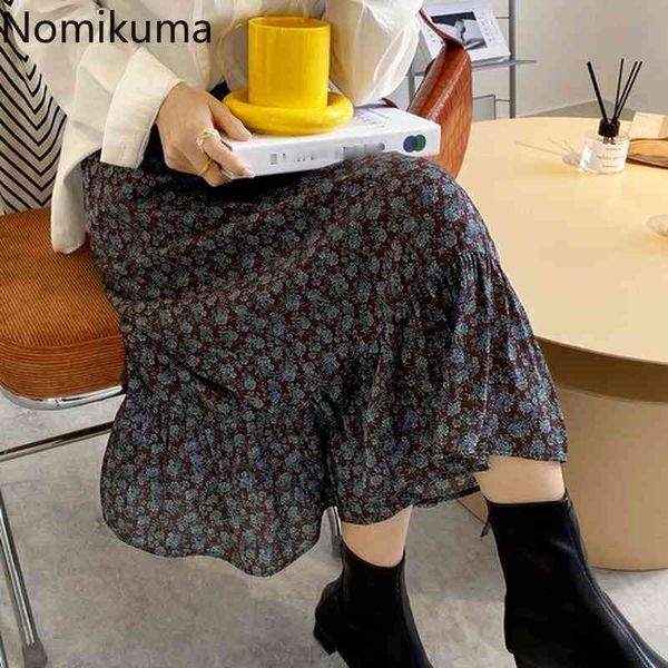 nomikuma vintage floral printed skirt women jupe high waist a line mid calf skirts female casual retro faldas mujer 210514, Black
nomikuma vintage floral printed skirt women jupe high waist a line mid calf skirts female casual retro faldas mujer 210514, Black