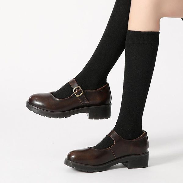 dress shoes 2021 korean mary jane for women kawaii cute leather janes chunky platform buckle strap lolita, Black
dress shoes 2021 korean mary jane for women kawaii cute leather janes chunky platform buckle strap lolita, Black