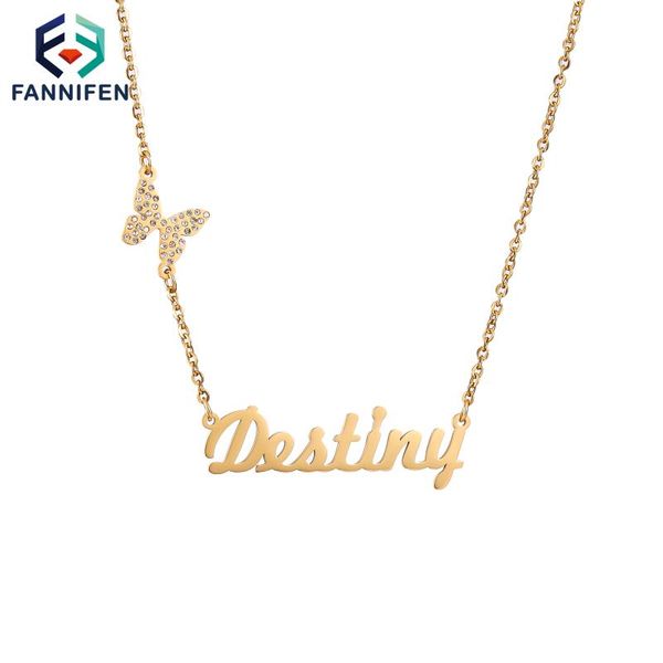 chains personalized name necklace cute butterfly custom font lady jewelry, Silver
chains personalized name necklace cute butterfly custom font lady jewelry, Silver