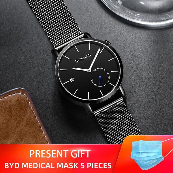 wristwatches rm9020 men's watch 2021 high school student male youth trend waterproof mechanical, Slivery;brown
wristwatches rm9020 men's watch 2021 high school student male youth trend waterproof mechanical, Slivery;brown