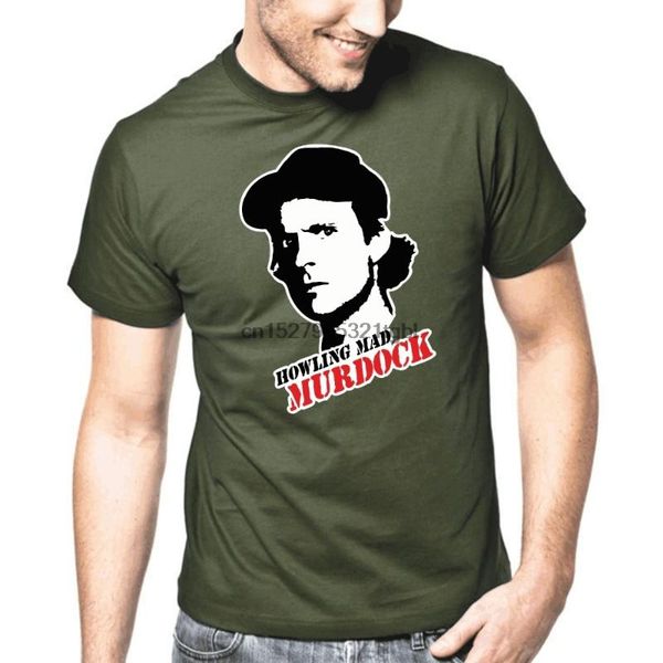 men's t-shirts howling mad murdock the a-team cult retro portrait gift funny fashion men o neck casual t shirt, White;black
men's t-shirts howling mad murdock the a-team cult retro portrait gift funny fashion men o neck casual t shirt, White;black
