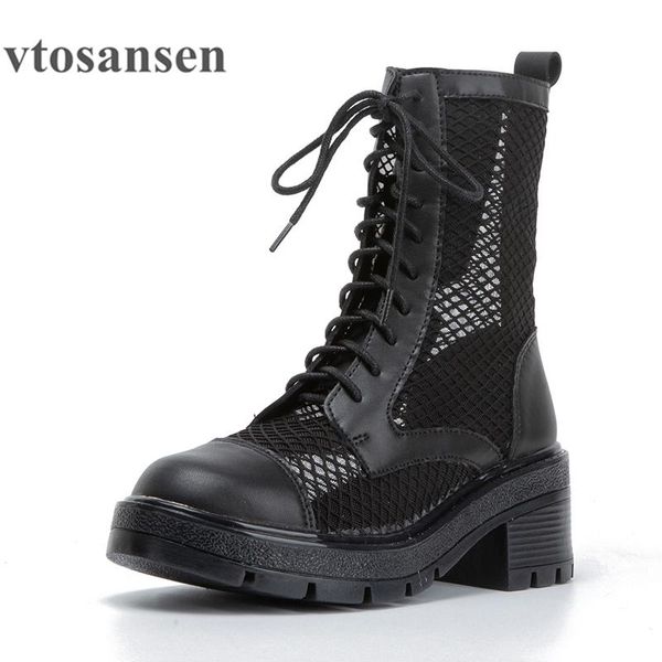 boots shoes 2021 women air mesh ankle round toe thick heel platform female short lace-up ladies summer gothic style, Black
boots shoes 2021 women air mesh ankle round toe thick heel platform female short lace-up ladies summer gothic style, Black