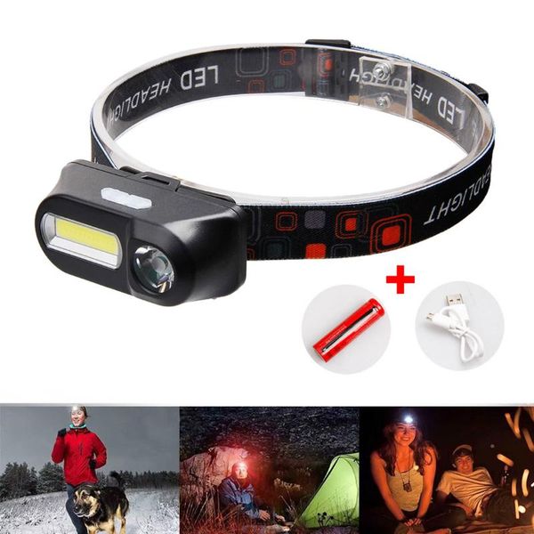portable led headlamp usb rechargeable xpe+cob camping waterproof head lamp fishing headlight torch use 18650 headlamps
portable led headlamp usb rechargeable xpe+cob camping waterproof head lamp fishing headlight torch use 18650 headlamps