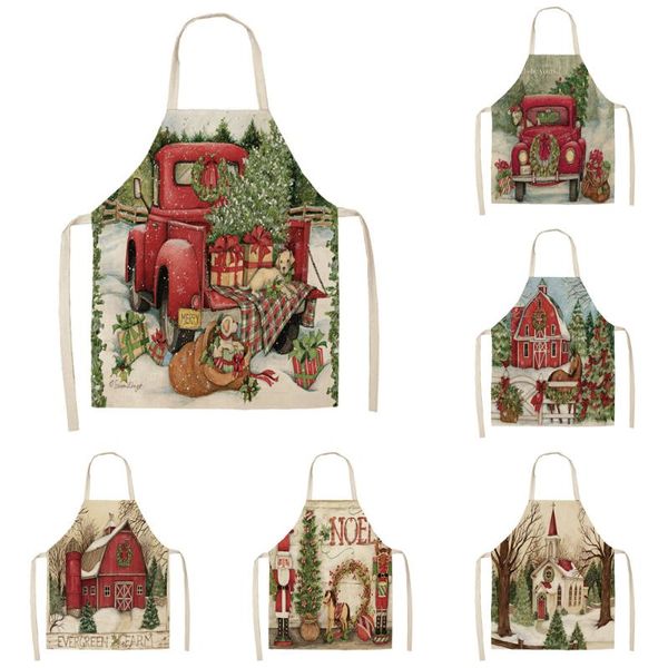 aprons christmas kitchen women apron 65x53cm car tree printed linen childs leeveless waterproof home cleaning tools
aprons christmas kitchen women apron 65x53cm car tree printed linen childs leeveless waterproof home cleaning tools