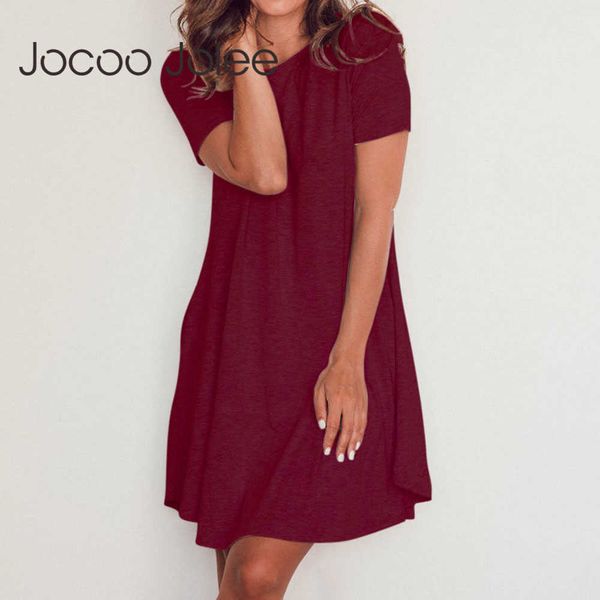 jocoo jolee women short sleeve o neck cotton shirt dress causal solid loose mini dress with pockets summer sundress vestido 210619, Black;gray
jocoo jolee women short sleeve o neck cotton shirt dress causal solid loose mini dress with pockets summer sundress vestido 210619, Black;gray