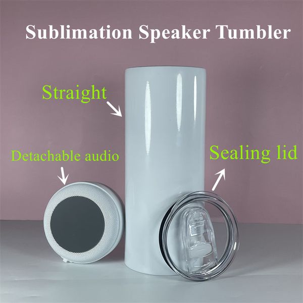 sublimation bluetooth speaker tumbler double wall stainless steel straight tumblers insulation water bottle coffee mug a02
sublimation bluetooth speaker tumbler double wall stainless steel straight tumblers insulation water bottle coffee mug a02