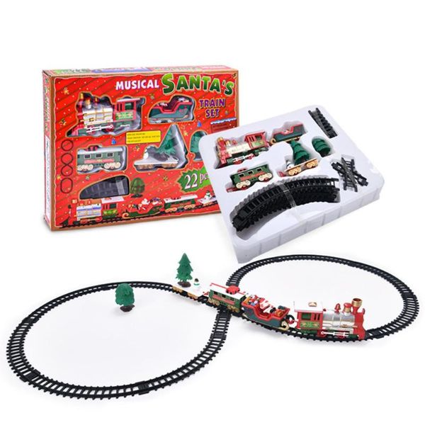 christmas electric rail car train toy children's railway set racing road transportation building toys party favor
christmas electric rail car train toy children's railway set racing road transportation building toys party favor