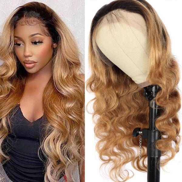 lace wigs ombre body wave human hair for women 13x4 glueless frontal wig 1b30 brown color brazilian remy, Black;brown
lace wigs ombre body wave human hair for women 13x4 glueless frontal wig 1b30 brown color brazilian remy, Black;brown