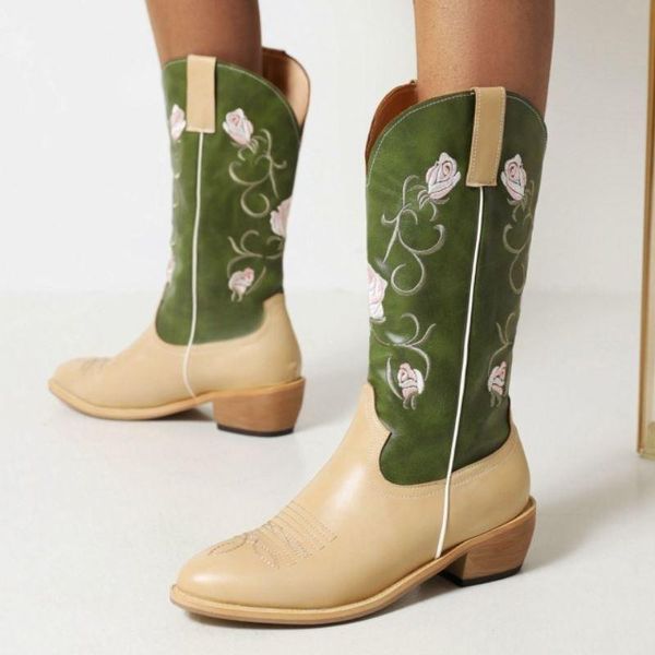 boots coolcept size 34-43 long female mid calf high shoes women casual vintage mixed color flower lady slip on 2022 footwear, Black
boots coolcept size 34-43 long female mid calf high shoes women casual vintage mixed color flower lady slip on 2022 footwear, Black