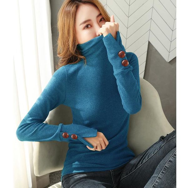 women's t-shirt t-shirts blue autumn t shirt korean style clothes turtleneck tshirts long-sleeve shirts women casual 2021 ae0061, White
women's t-shirt t-shirts blue autumn t shirt korean style clothes turtleneck tshirts long-sleeve shirts women casual 2021 ae0061, White