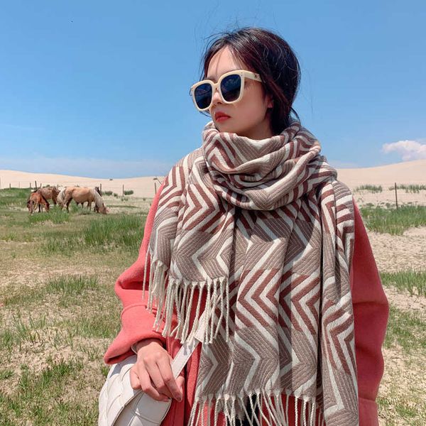 2021 autumn and winter korean scarf female student fashion imitation cashmere versatile warm knitted wool bib, Blue;gray
2021 autumn and winter korean scarf female student fashion imitation cashmere versatile warm knitted wool bib, Blue;gray