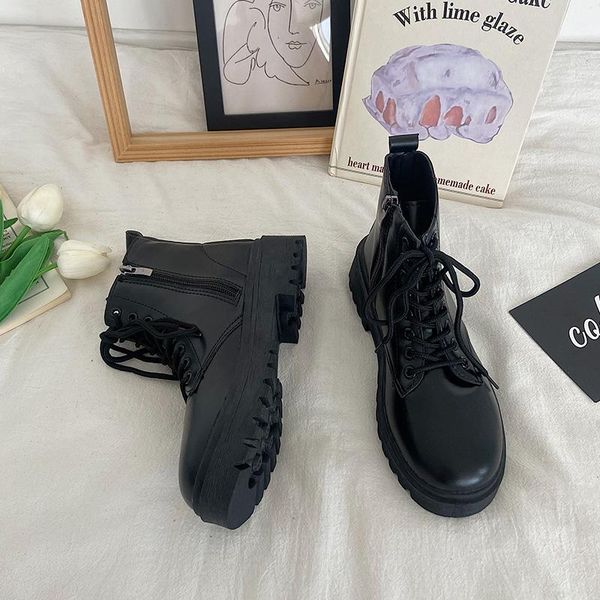 boots summer women female shoes round toe flat heel luxury designer lace up boots-women low ankle rock ladies fashion 2021 rome, Black
boots summer women female shoes round toe flat heel luxury designer lace up boots-women low ankle rock ladies fashion 2021 rome, Black