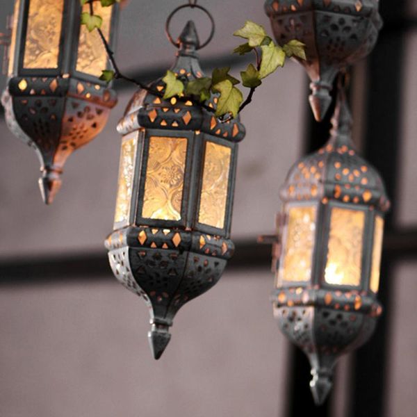candle holders retro metal wrought iron glass wind light holder hanging lantern moroccan candlestick home outdoors wedding party decor
candle holders retro metal wrought iron glass wind light holder hanging lantern moroccan candlestick home outdoors wedding party decor