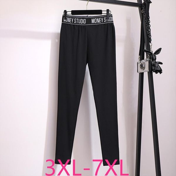 autumn plus size pencil basic womens pants slim casual elastic waist long sport trousers black 4xl 5xl 6xl 7xl, Black;white
autumn plus size pencil basic womens pants slim casual elastic waist long sport trousers black 4xl 5xl 6xl 7xl, Black;white