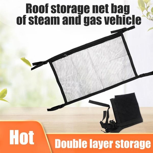 car organizer ceiling storage net double layer suv roof cargo pocket mesh sundries bag interior accessories
car organizer ceiling storage net double layer suv roof cargo pocket mesh sundries bag interior accessories