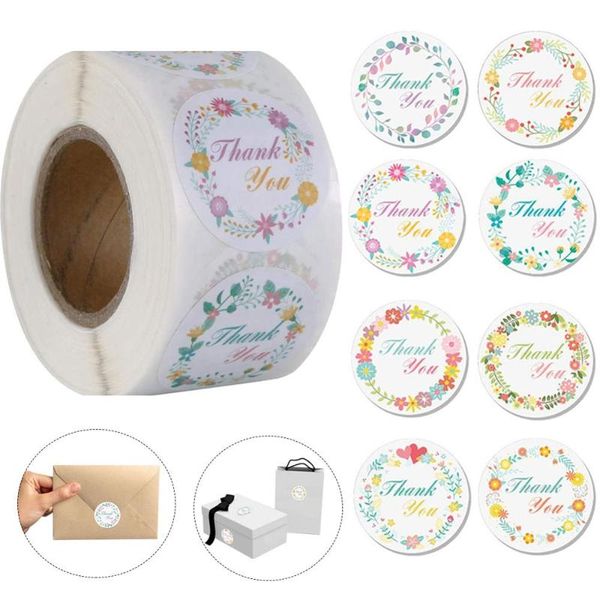 gift wrap 500 pcs/roll floral thank you stickers 8 different patterns handmade label wedding envelope seals sticker
gift wrap 500 pcs/roll floral thank you stickers 8 different patterns handmade label wedding envelope seals sticker