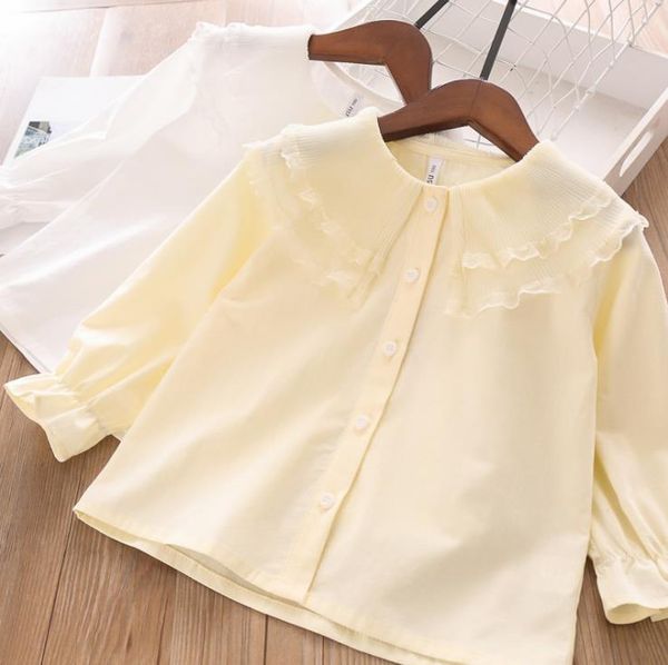 shirts owligbaby spring girls blouses 2021 white yellow shirt children's clothing wholesale, White;black
shirts owligbaby spring girls blouses 2021 white yellow shirt children's clothing wholesale, White;black