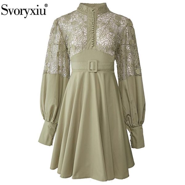 svoryxiu 2021 runway spring summer short dress women's lantern sleeve hollow out embroidery patchwork dresses vestdios casual, Black;gray
svoryxiu 2021 runway spring summer short dress women's lantern sleeve hollow out embroidery patchwork dresses vestdios casual, Black;gray