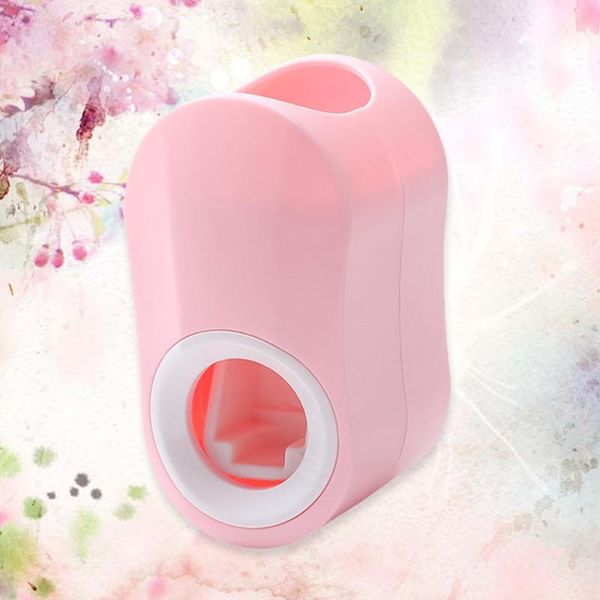 1pc punch automatic toothpaste dispenser wall-mounted macarons squeezer for home el (pink) bath accessory set
1pc punch automatic toothpaste dispenser wall-mounted macarons squeezer for home el (pink) bath accessory set