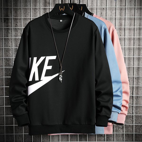 t shirt men's round neck sweater 2021 korean loose spring and autumn ins long sleeve t-shirt fashion, White;black
t shirt men's round neck sweater 2021 korean loose spring and autumn ins long sleeve t-shirt fashion, White;black